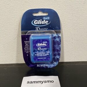 Oral B Glide 3D White Radiant Mint Floss 38.2yd